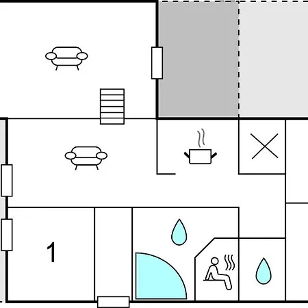 Pet Friendly In With Sauna Prázdninový dům Sjolund